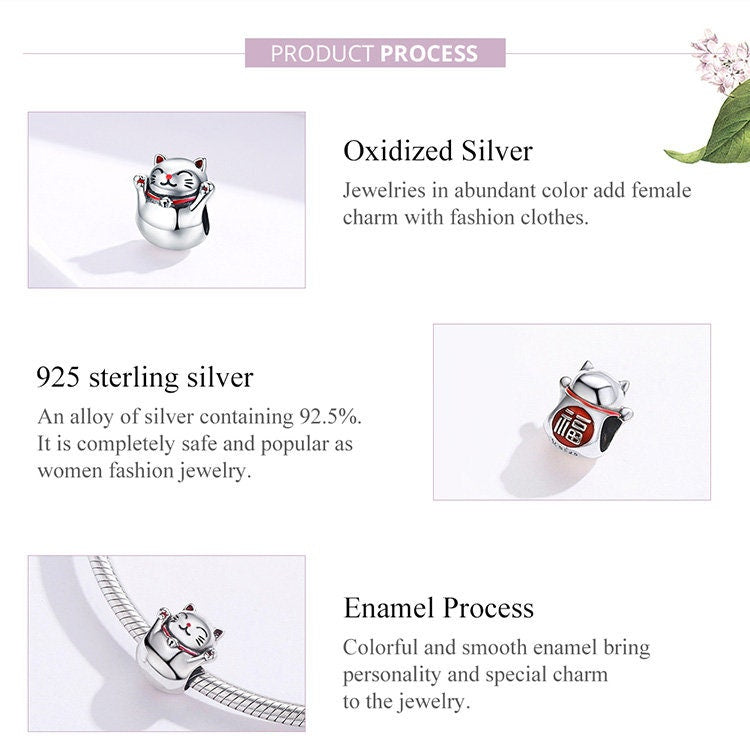 Lucky Cat Charm