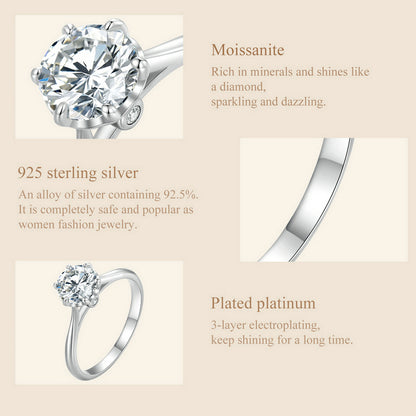 Moissanite Ring