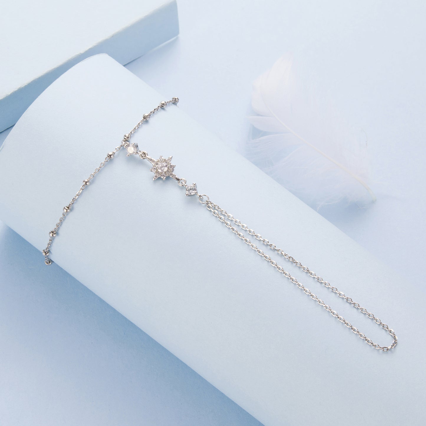 Geometric Ring Bracelet