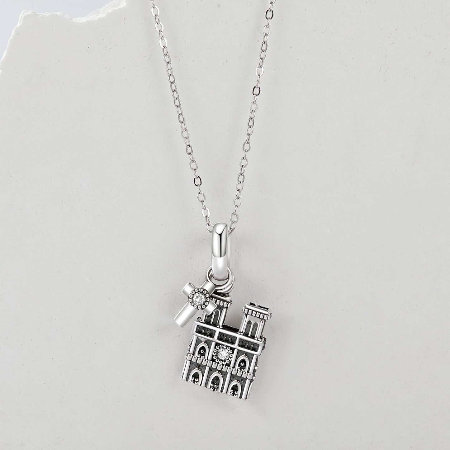 Notre Dame de Paris Pendant Charm