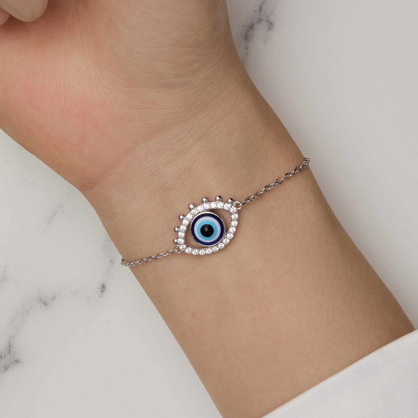 Mystical Eye Bead Bracelet