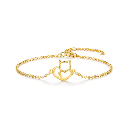 Whimsical Feline Bracelet