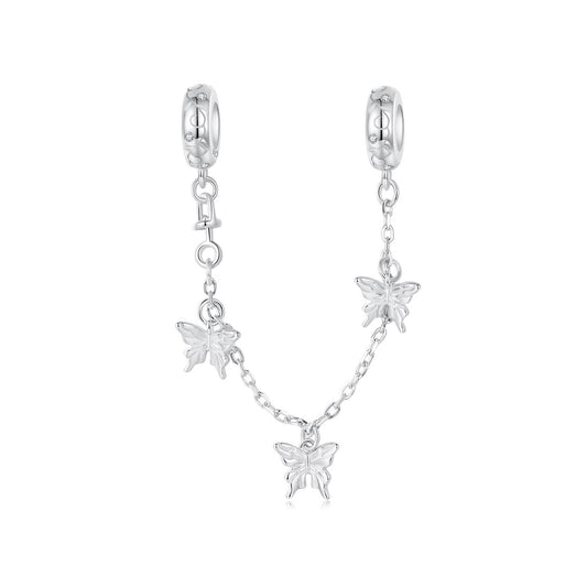 Butterfly Safety Chain Charm