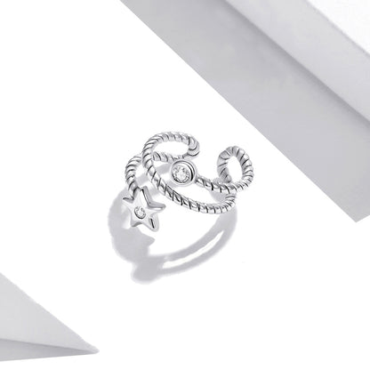 Star Clip Earrings