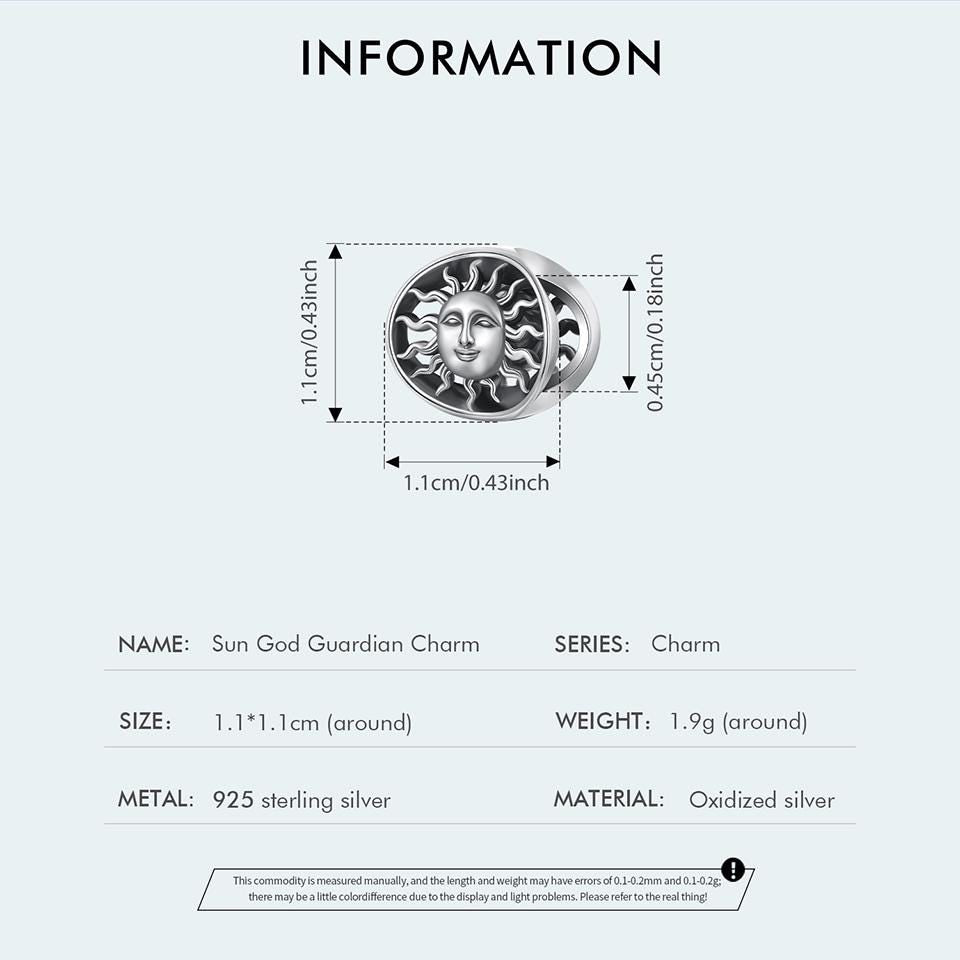 Sun God Guardian Charm