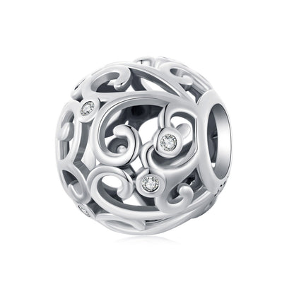 Scroll Texture Charm