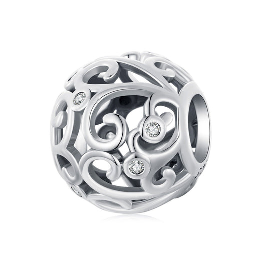 Scroll Texture Charm