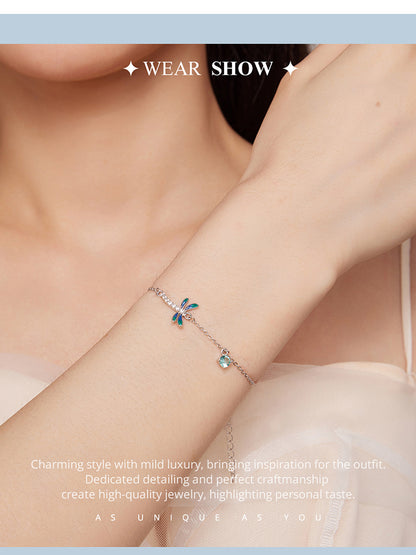 Dragonfly Charm Bracelet