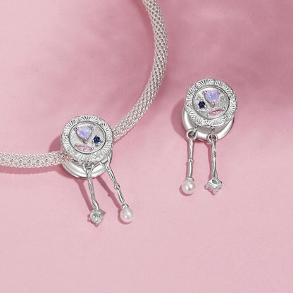 Romantic tableware Bead Charm