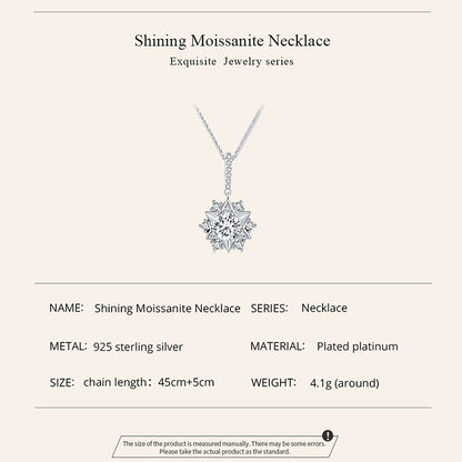 Dazzling Moissanite Necklace