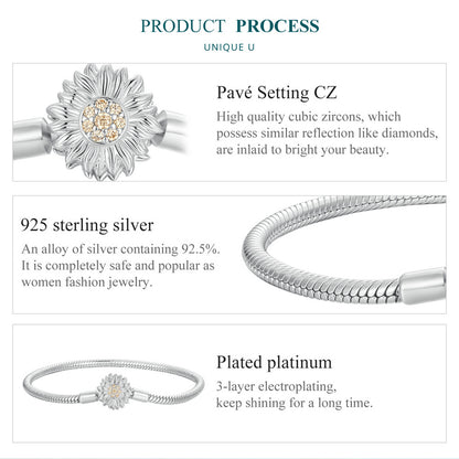 Classic Sunflower Bracelet