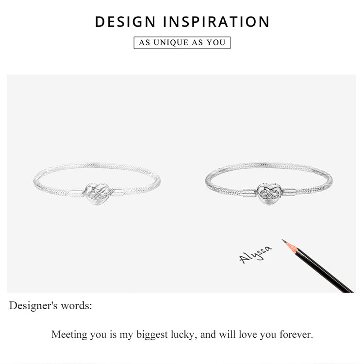 Timeless Heart Bracelet Bangle