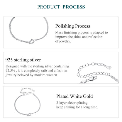 Interwoven Chain Bracelet