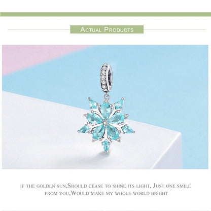 Christmas Theme Snowflake Charm