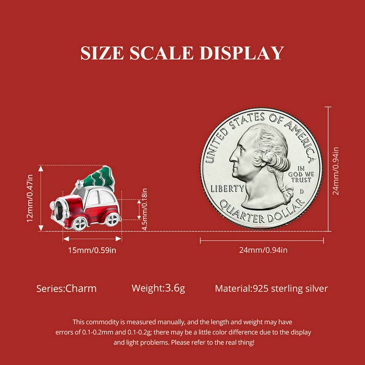 Christmas Car Charm