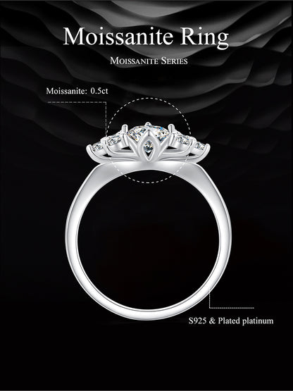 Moissanite Ring