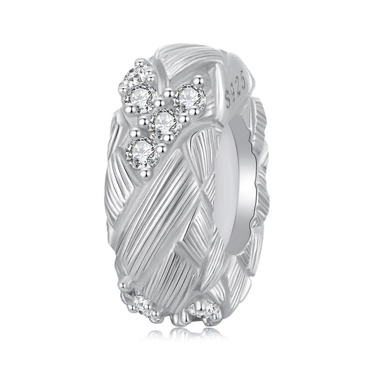 Weaved Stopper Beads Charm