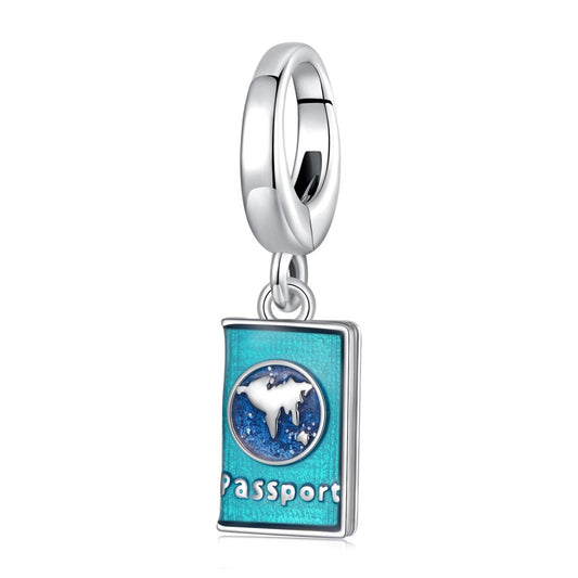 Passport Pendant Charm