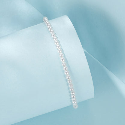 Mother-of-Pearl Beaded Bracelet