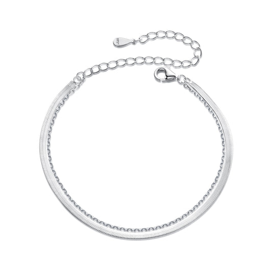Delicate Double-Layer Bracelet