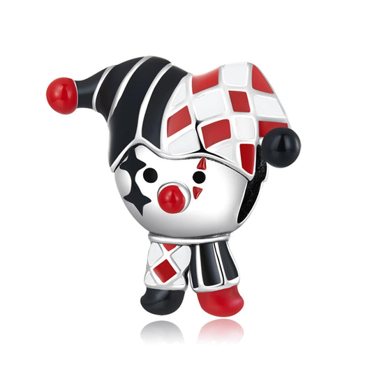 Poker Clown Charm