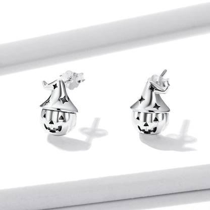 Halloween Pumpkin Stud Earrings