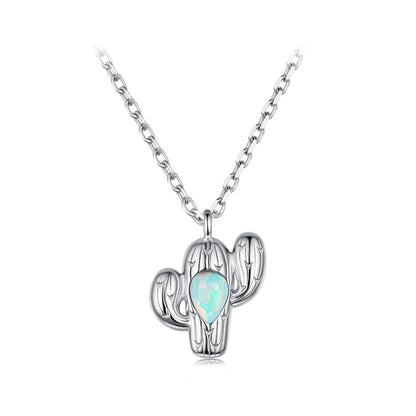 Cactus Charm Necklace