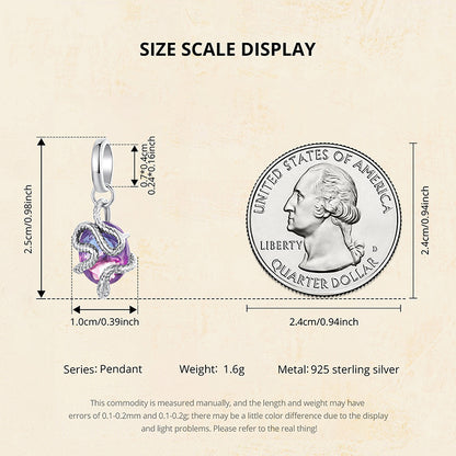 Serpent Pendant Charm