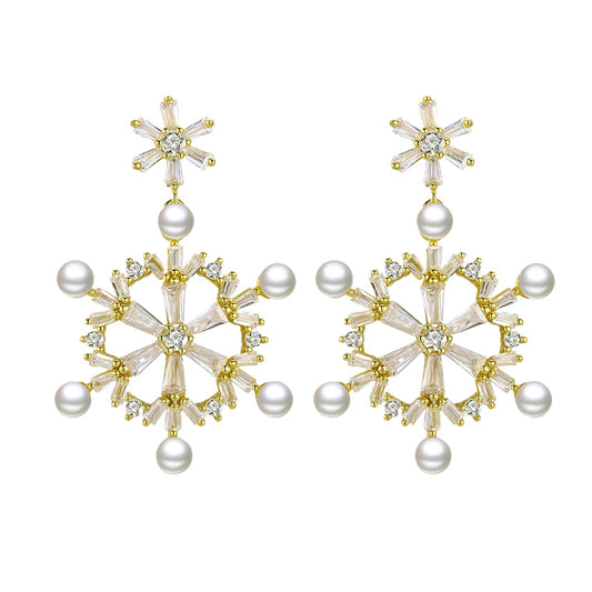 Snowflake Earrings