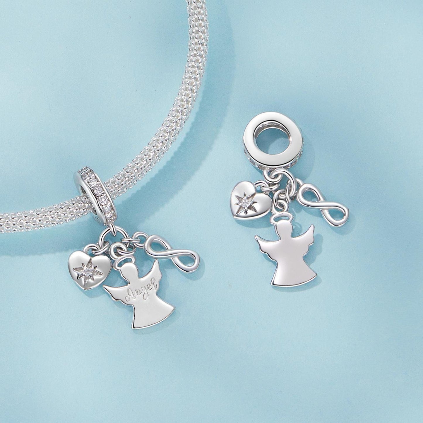 Guardian Angel Pendant Charm