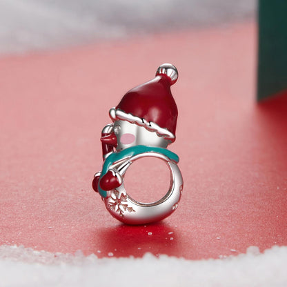 Christmas Snowman Charm