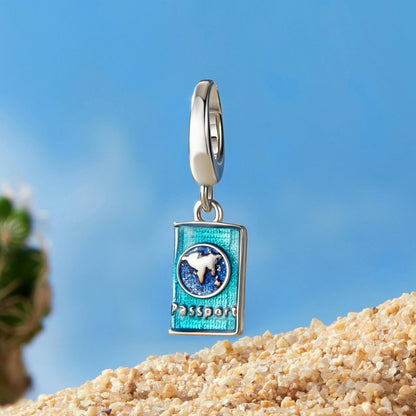 Passport Pendant Charm