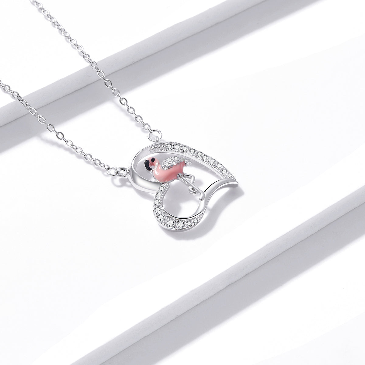 Flamingo Romance Necklace