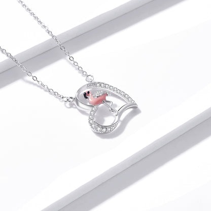 Flamingo Romance Necklace