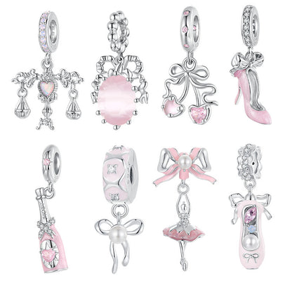 Pink Romance Charm Collection