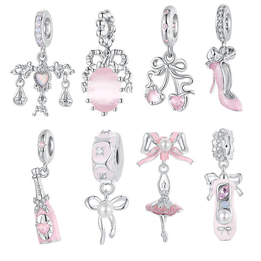 Pink Romance Charm Collection