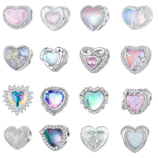 Heart Love Beads Charm Collection