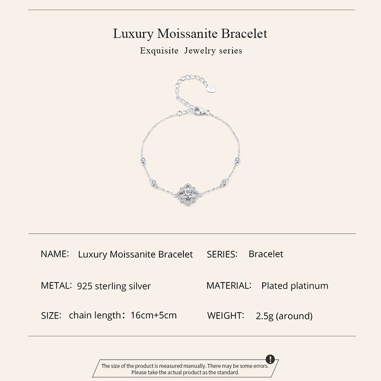 Luxurious Moissanite Bracelet