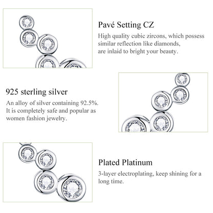 Elegant Sparkle Stud Earrings