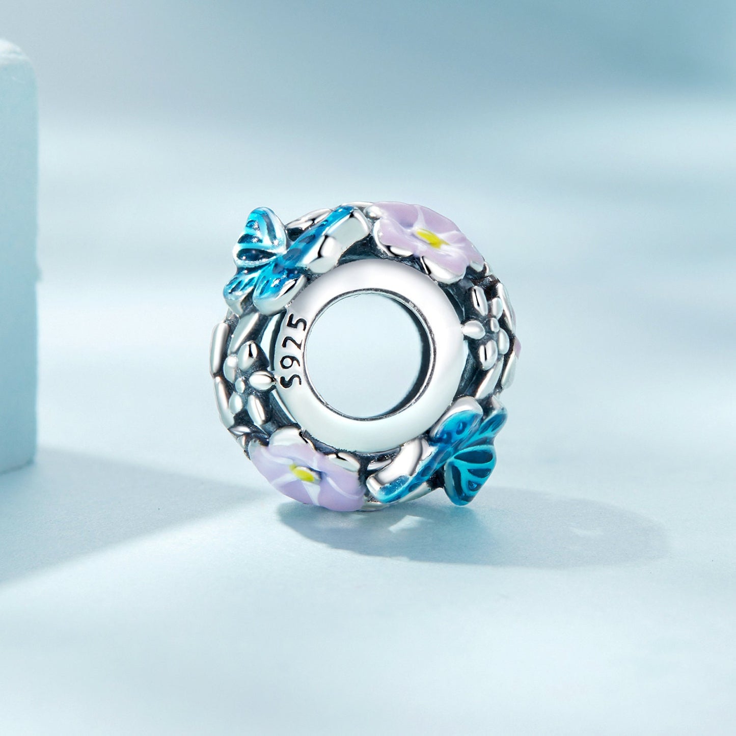 Flower & Butterfly Bead Charm