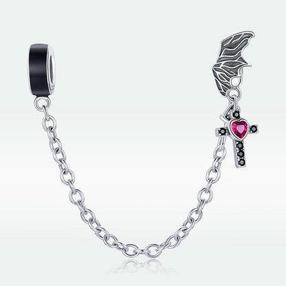 Dark Love Safety Chain Charm