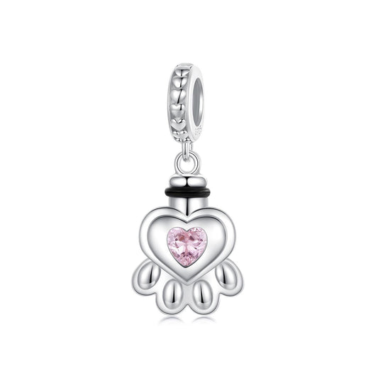 Pet Memorial Urn Ashes Pendant Charm