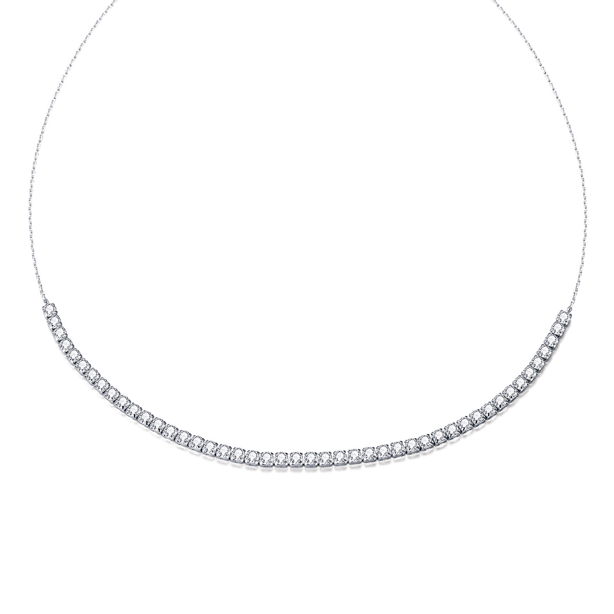 Shimmering Collarbone Necklace