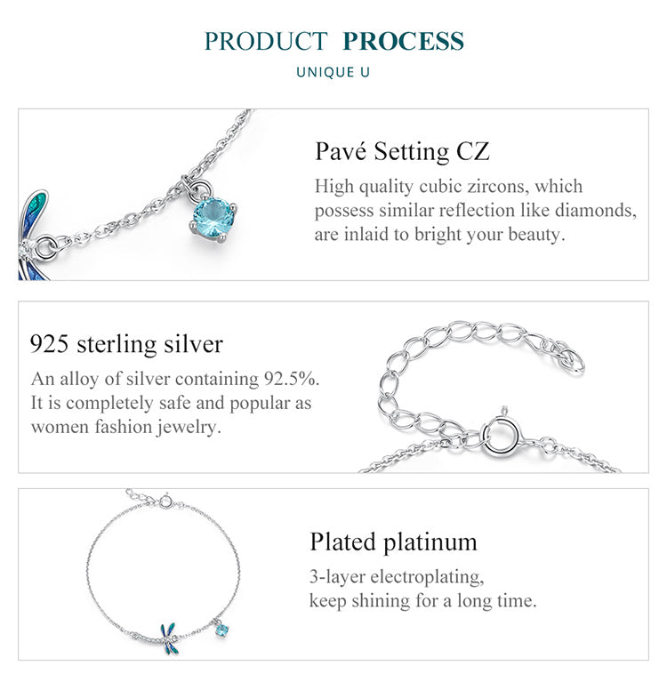 Dragonfly Charm Bracelet