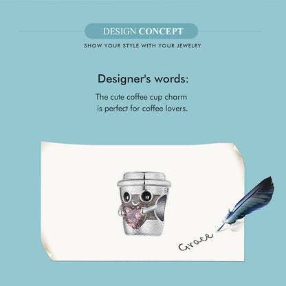 Coffee Cup Charm