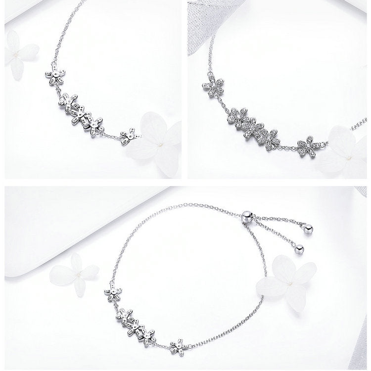 Daisy Charm Bracelet
