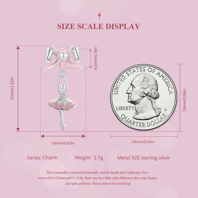 Ballet Girl Charm