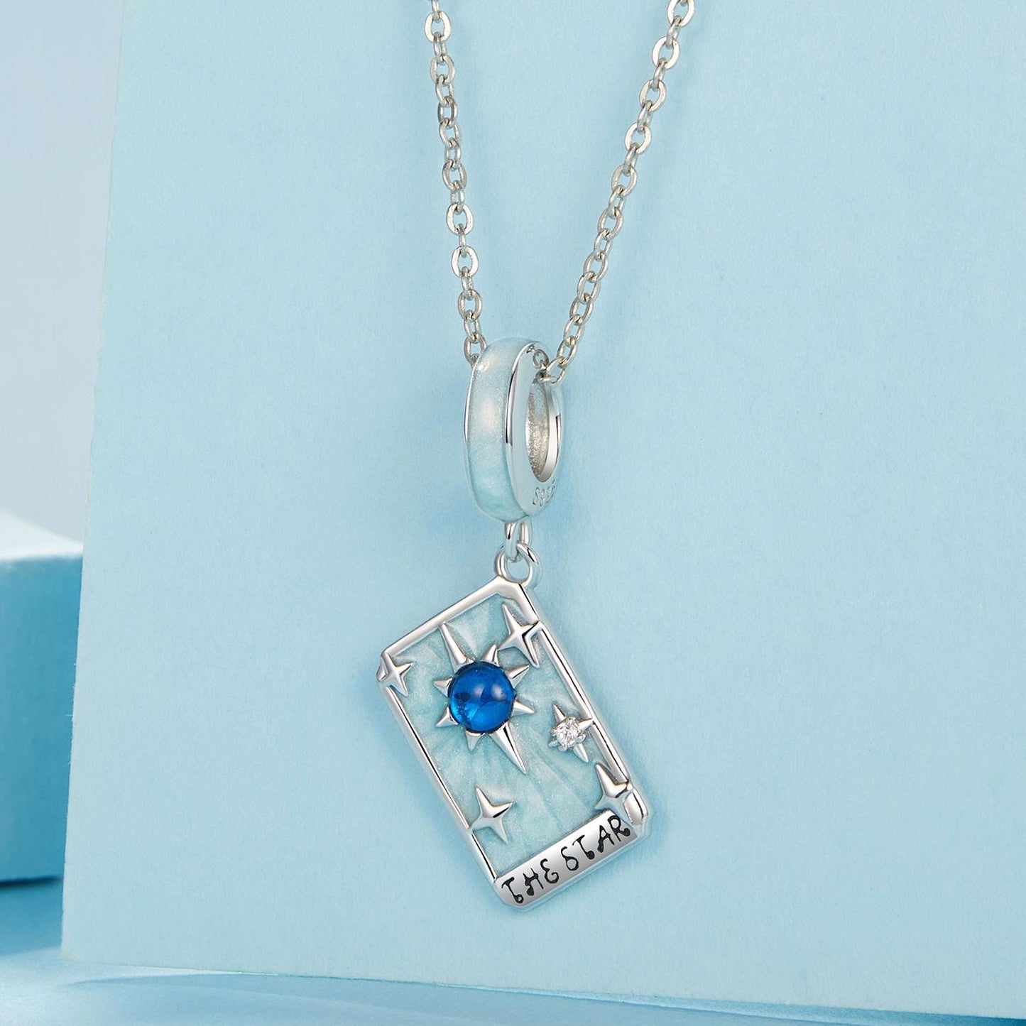 Star Tarot Card Pendant Charm