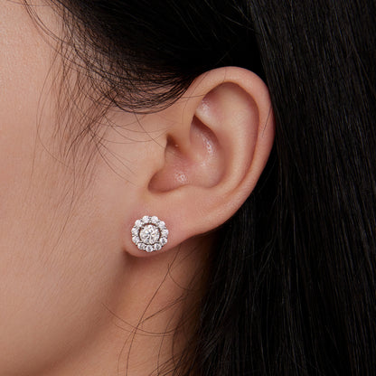 0.5ct Moissanite Studs