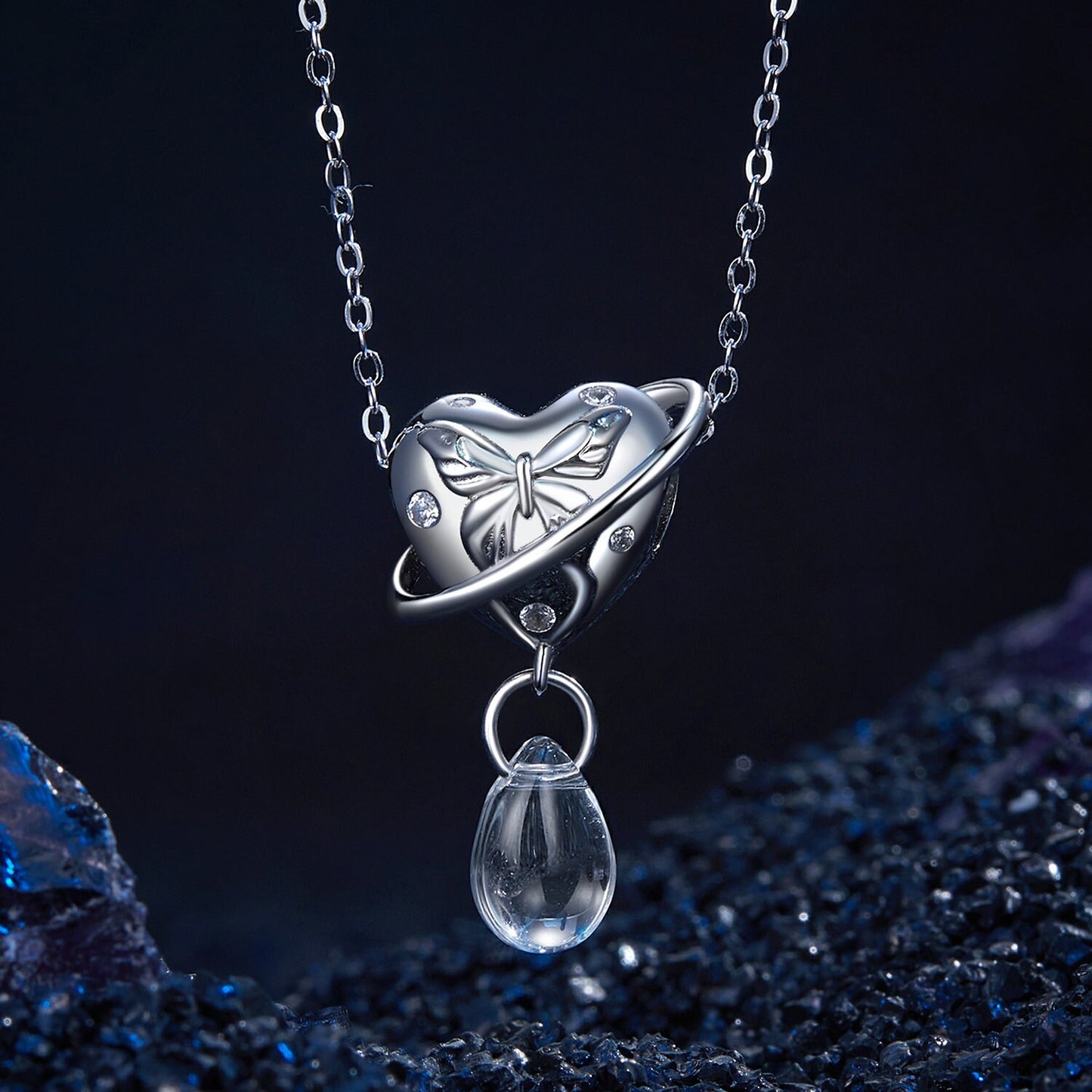 Butterfly Planet Charm